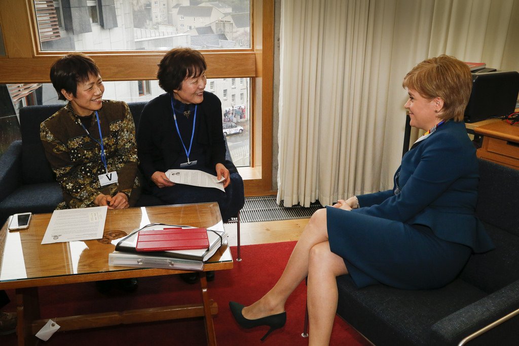 First Minister tweet media