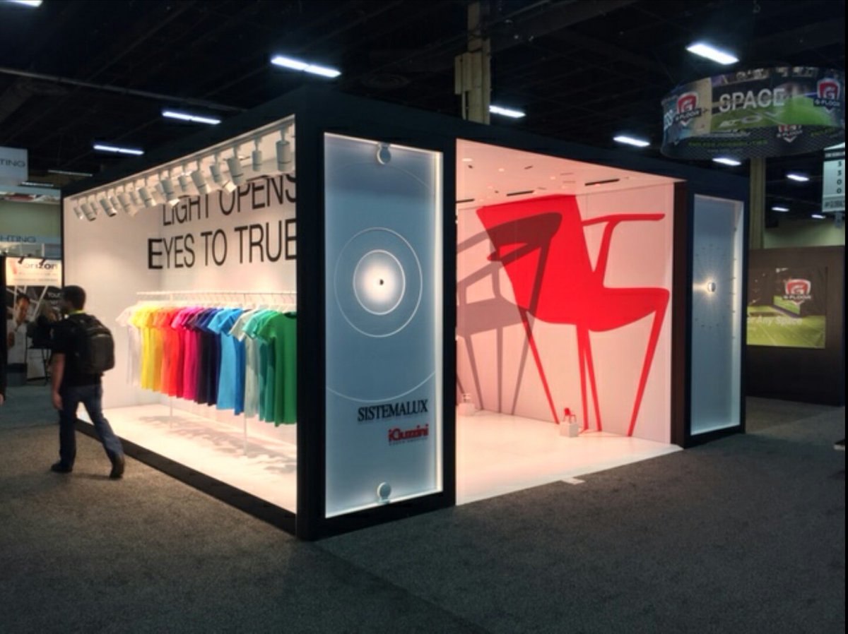 iGuzzini's tweet photo. Outstanding Booth award for the 2nd time in 3 years @GlobalShopShow with partner Sistemalux. #Shopability https://t.co/ljCp9owyC3