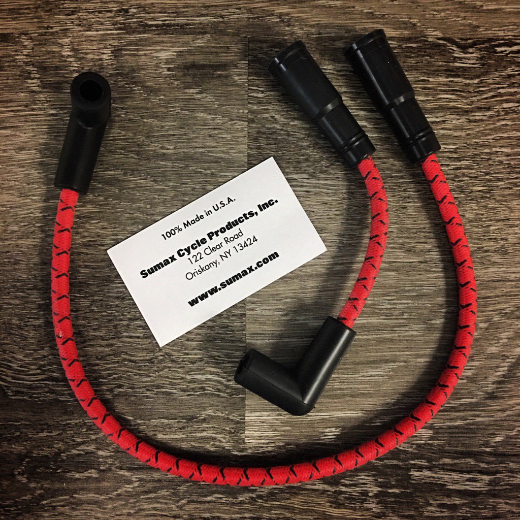 Street_Chopper's tweet photo. #sumax has some killer cloth covered plug wires in an assortment of colors. https://t.co/zbasITboct
