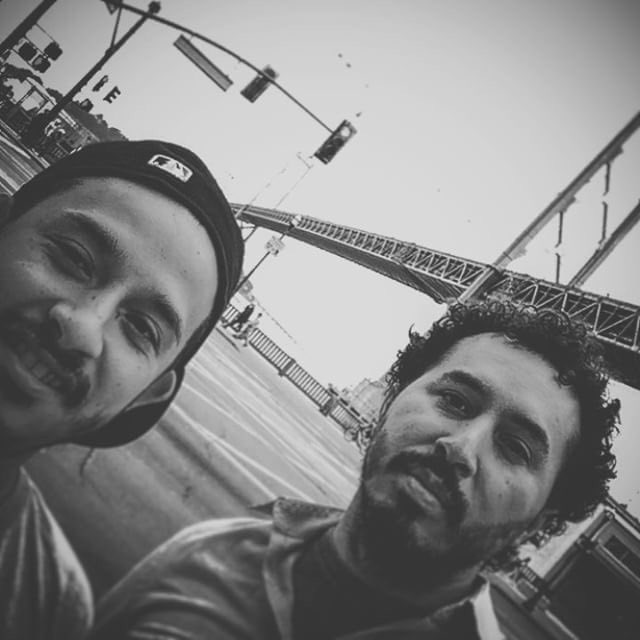 ThaRealBobbyJ's tweet photo. Big birthday shout out to my soundman.. I love you dude have a good day #BaeBridge https://t.co/81qpRv0h9w