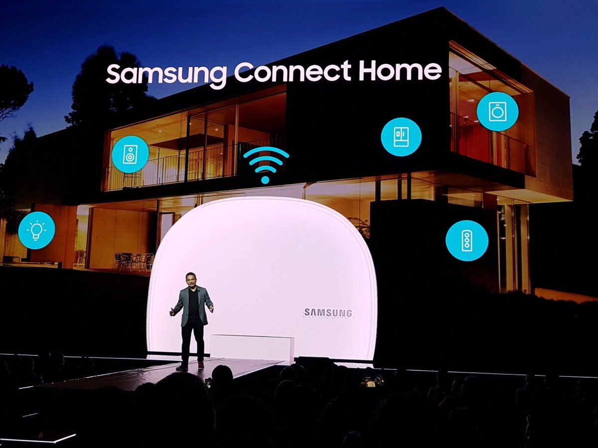 There's even a router. #Unpacked2017
