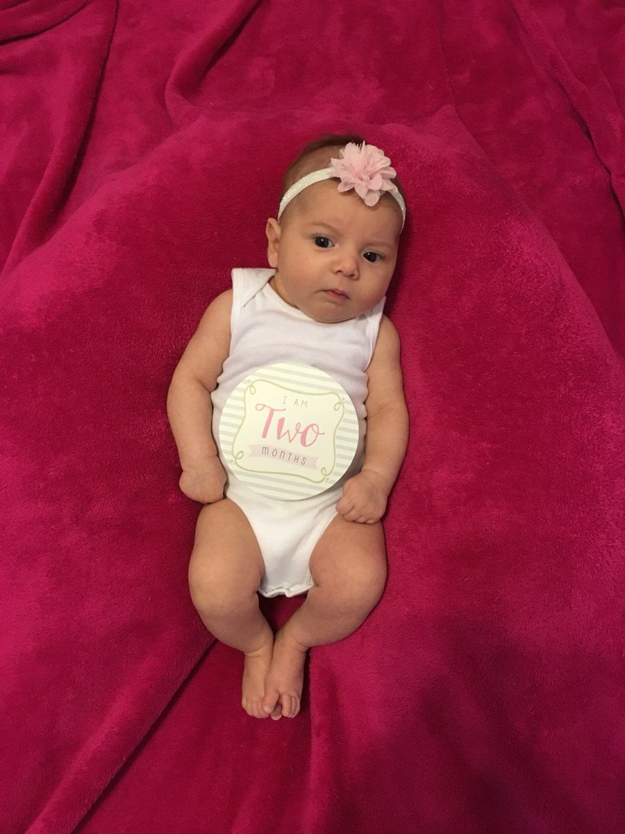 MichelleLBrack's tweet photo. Kennedy's already 2 months old. Someone slow down time! {new post} https://t.co/qXUrsISvin https://t.co/kHDvDxgnIf