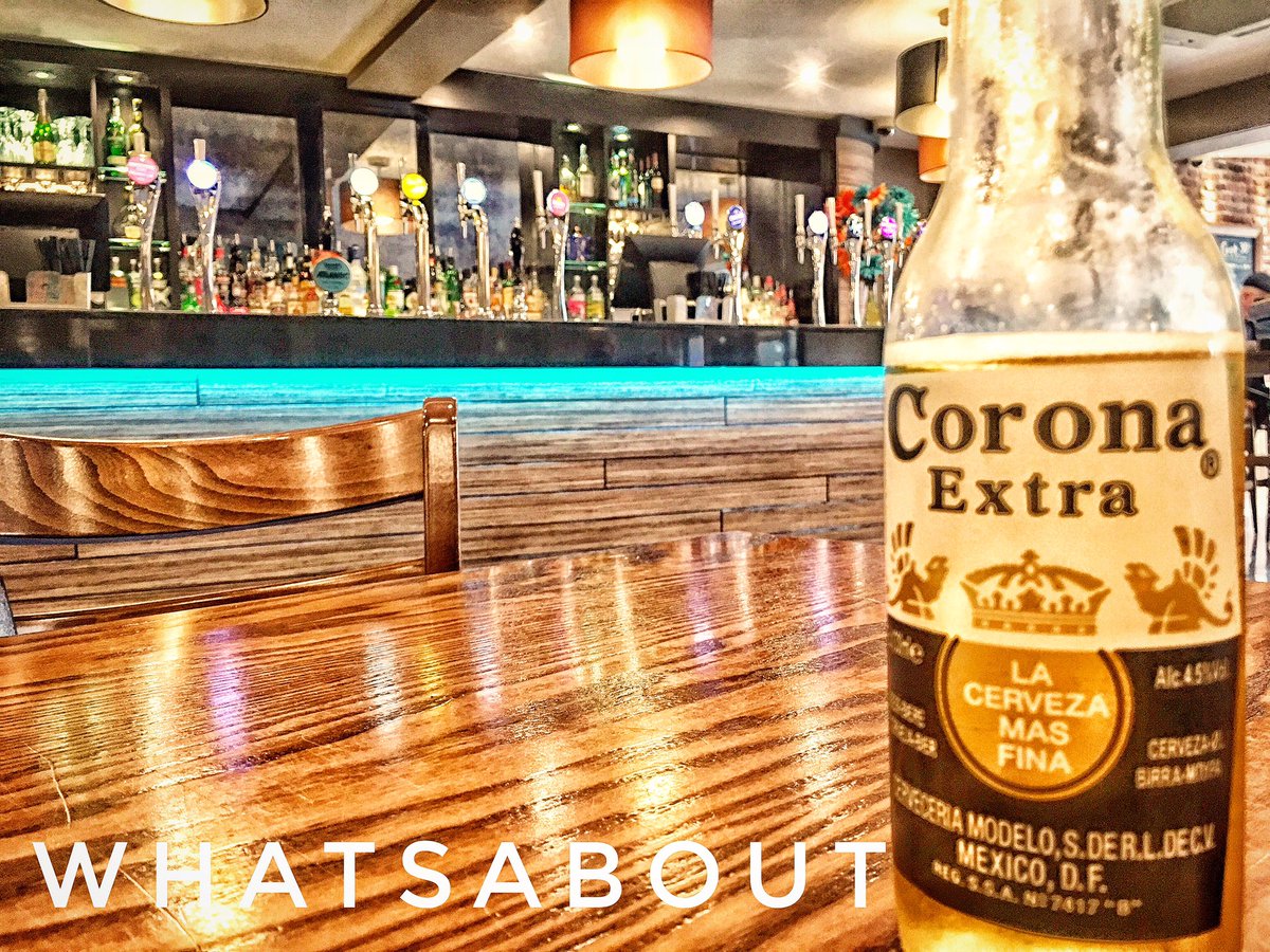 Enjoying a drink <a href="/DukesCafeBar/">Dukes Cafe Bar</a> #corona #drinks #Hull2017
