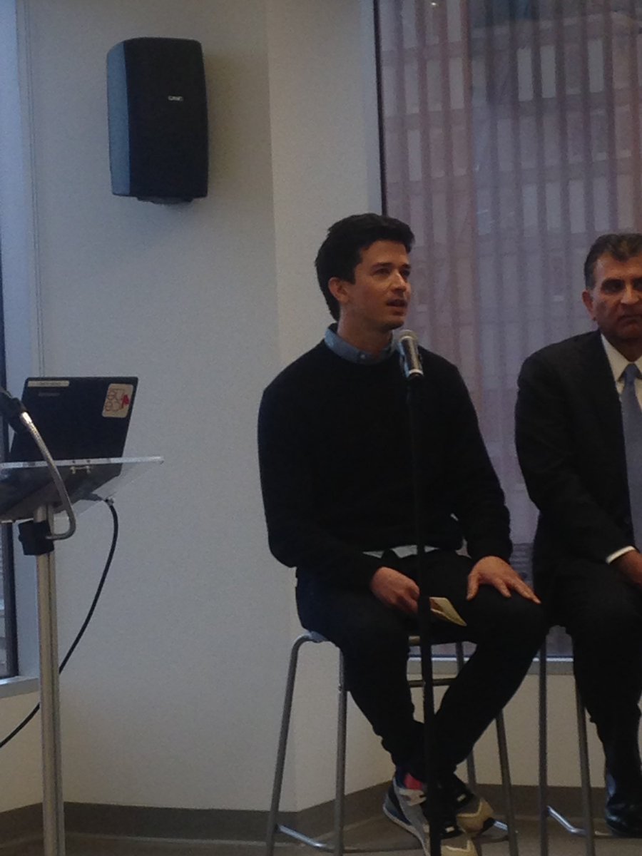 massinsight's tweet photo. Brett Huneycutt of @Wealthsimple on strategy of the firm to launch in the US - choosing BOS, Seattle, and Austin first #CdnFintechinBOS https://t.co/US7JsKXjJf