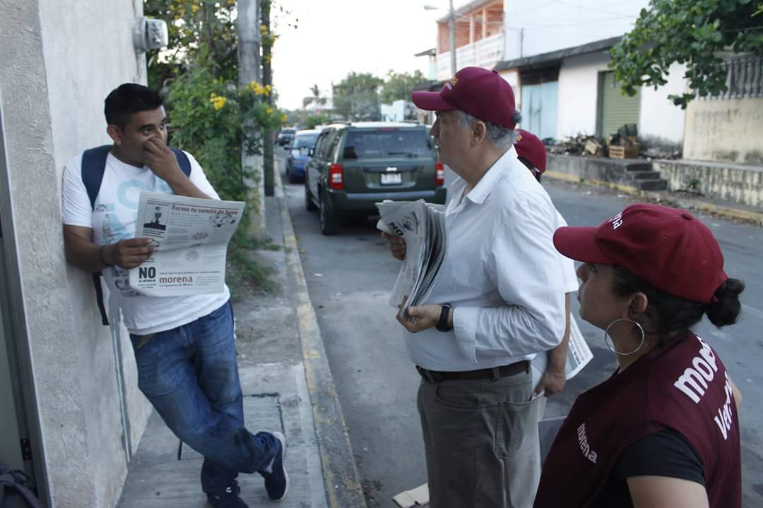pacocaol's tweet photo. Construyamos conciencia. MORENA puerto de Veracruz, cercanos a los ciudadanos y sus proyectos de vida, #Exsome Construye #Con Morena Va! https://t.co/fxmvuHCio3