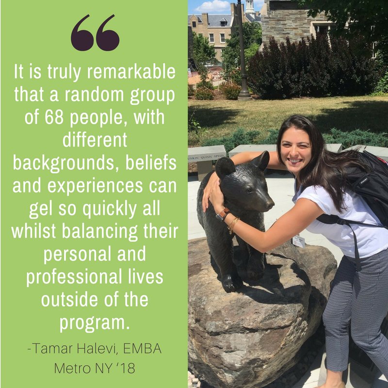 CornellMBA's tweet photo. Our #EMBA program brings the best and brightest business leaders together! #WhyJohnson #HumansofJohnson https://t.co/dcVCiN0FxS