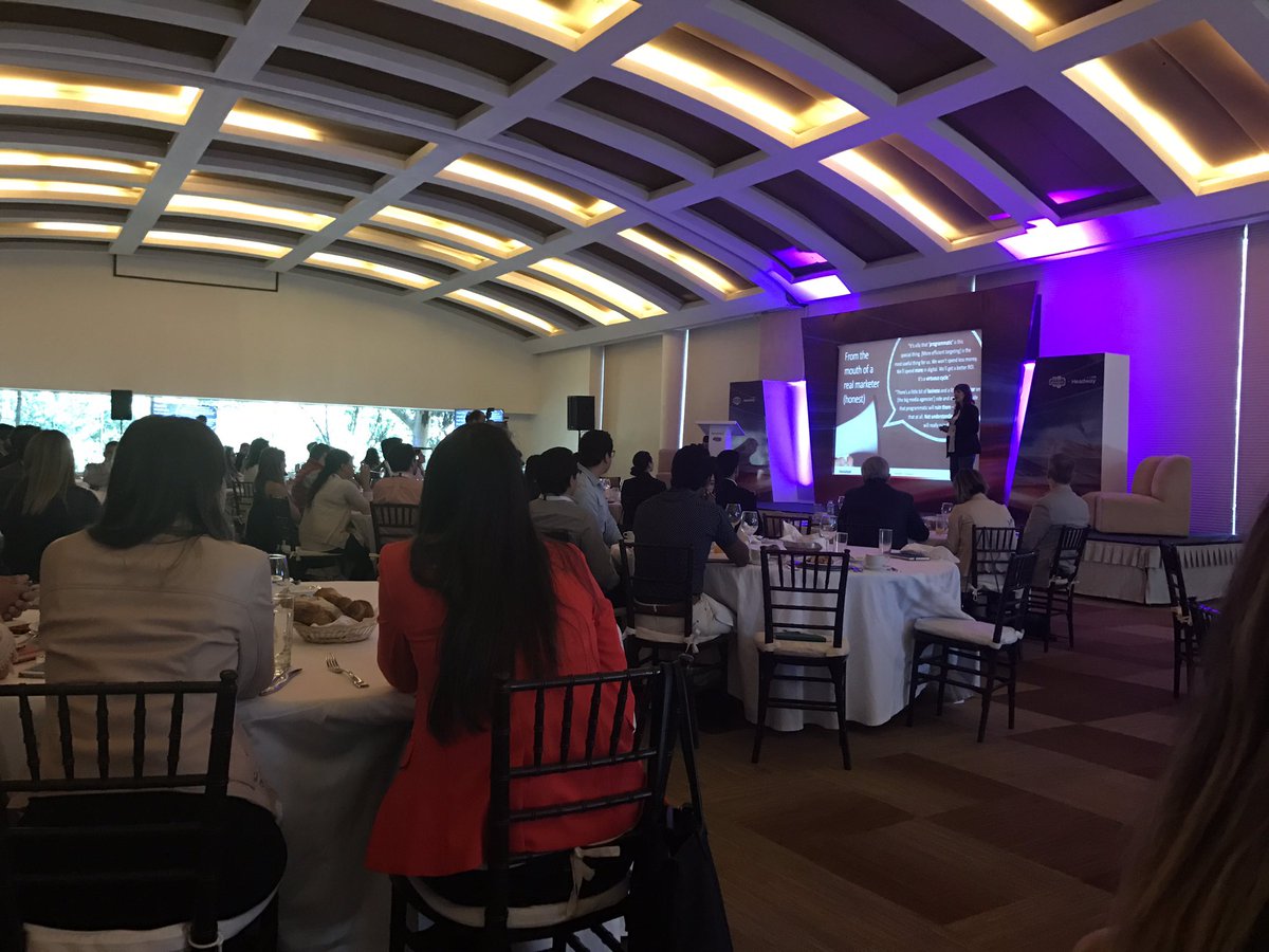 Rocketotrebor's tweet image. The Future of Marketing con #MediaMath y #Headway