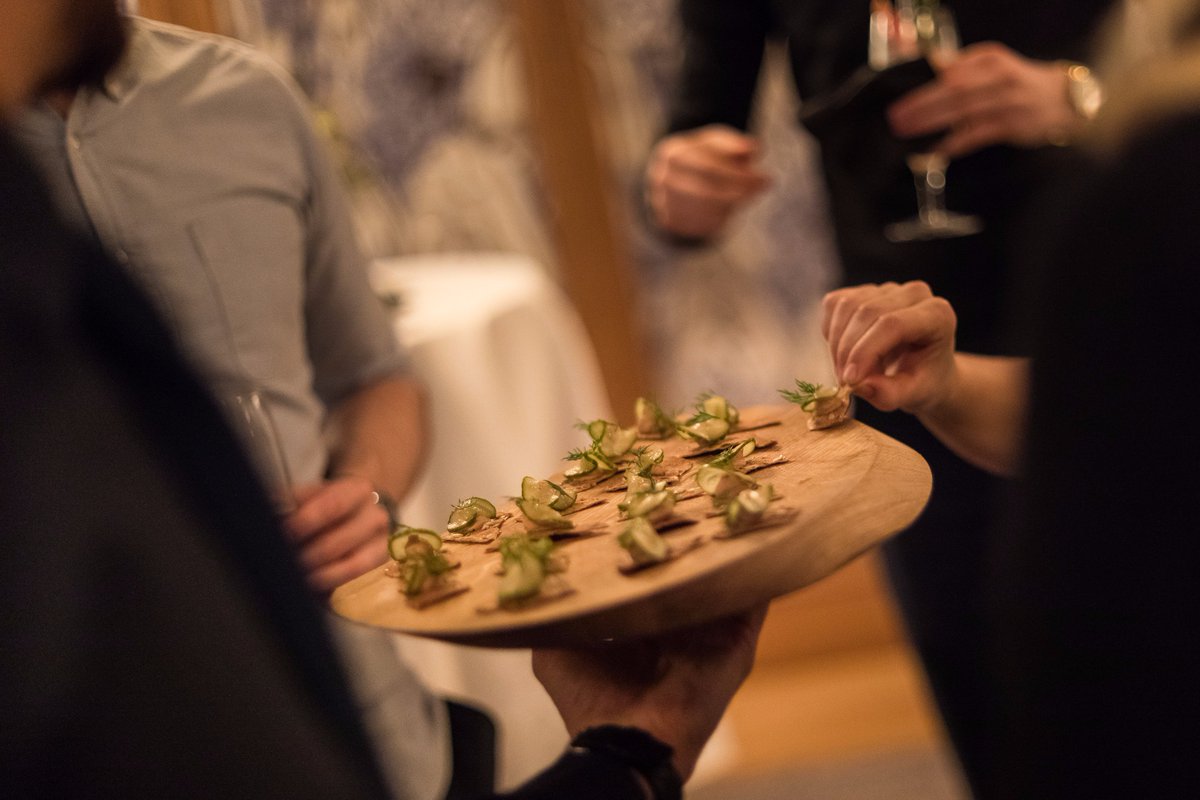 LDNLuxuryQ's tweet photo. Thanks to our hosts @aquavitlondon for the incredible Nordic canapes last night at our #LondonLuxuryQuarter Spring Social https://t.co/r7iL7vRUXF