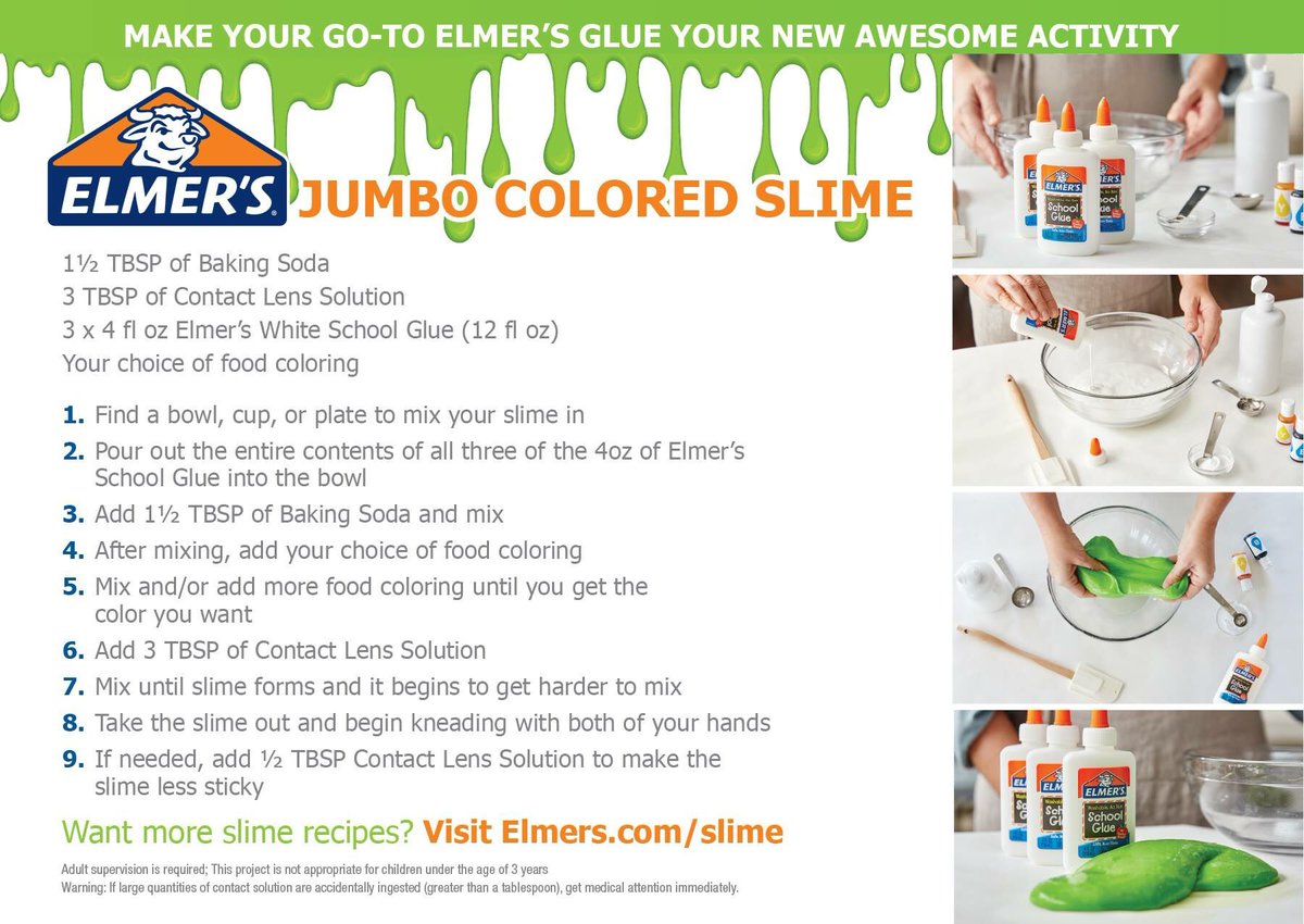 BlueCowOffice's tweet photo. Slime Time!!! Recipe in picture and all main ingredients in link below.
https://t.co/ZpRJMbzt5X
#fun #diy #project https://t.co/att3UJJATu