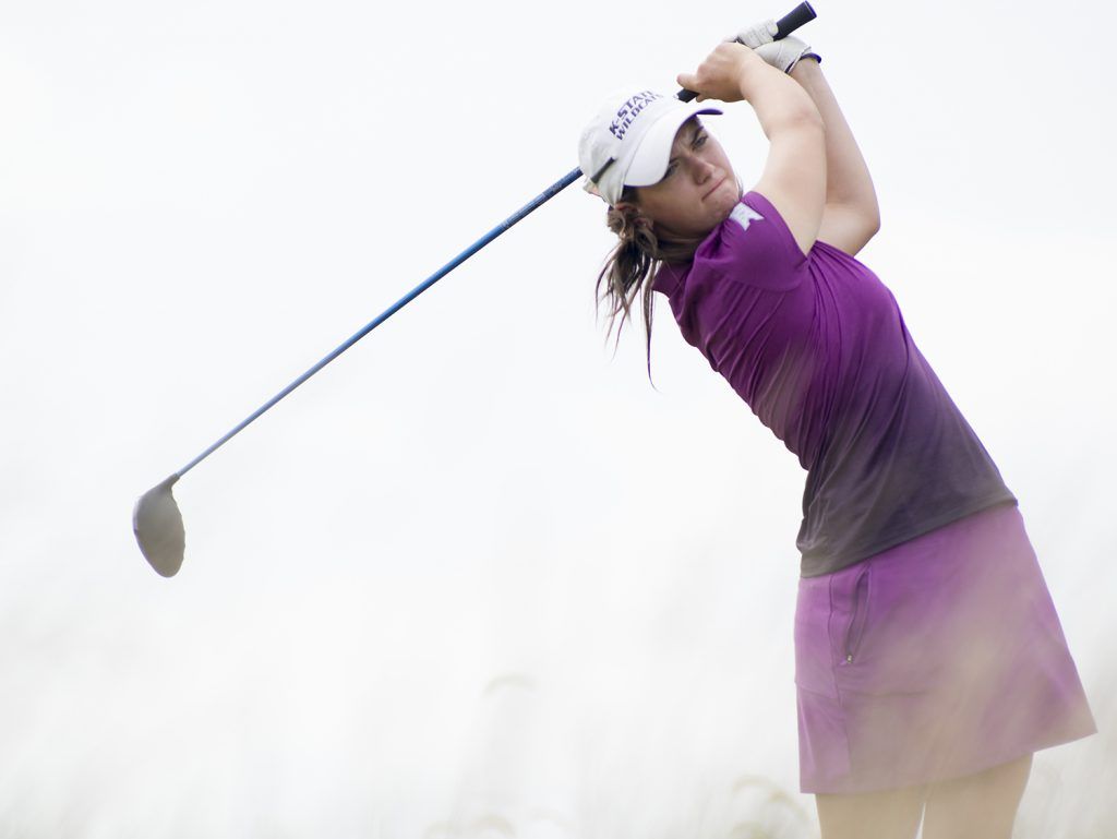 kstatecollegian's tweet photo. Wildcat women's golf team takes 3rd place after difficult final round https://t.co/p8F7PsaC5R #johnkirkpantherintercollegiate #kstatewglf https://t.co/yoJRgyjdX8