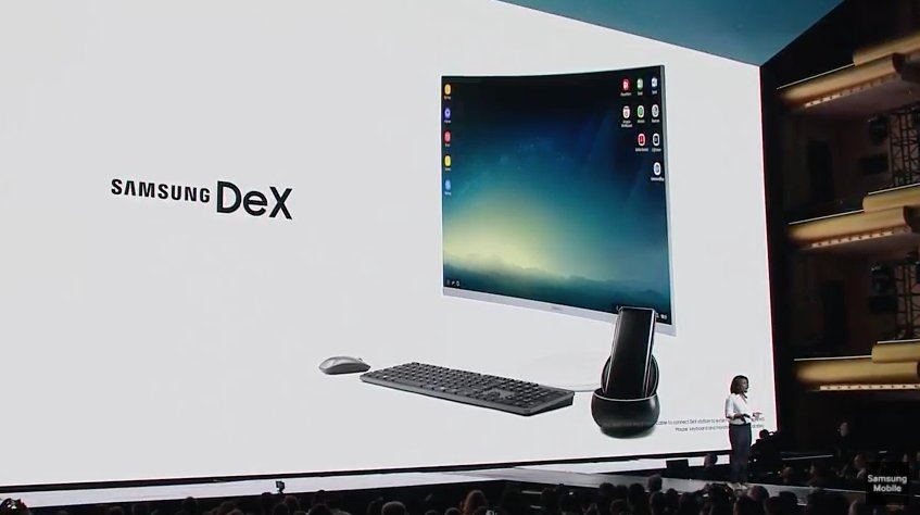 ElMundoSV's tweet photo. RT @jmaldonadosalv: #Samsung #GalaxyS8 incorpora #SamsungDex y puede convertir tu smartphone como una computadora. >https://t.co/UFeCAhYafZ https://t.co/kSvr0uC1B7