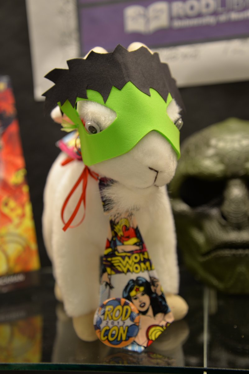 RodLibrary's tweet photo. #RodCon2017 is THIS Saturday from 10 a.m. to 4 p.m. Don't make Billy get angry... #DateWithRod #BillytheLibraryKid https://t.co/EMPExz95hg