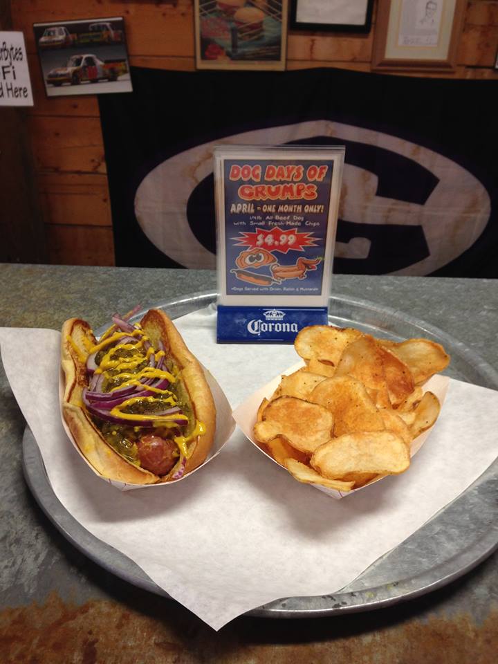The dogs are coming - DOG MONTH begins April 1!! #hotdogsatGrumps #GrumpsBurgers #GrumpsTexas #OnceAYear