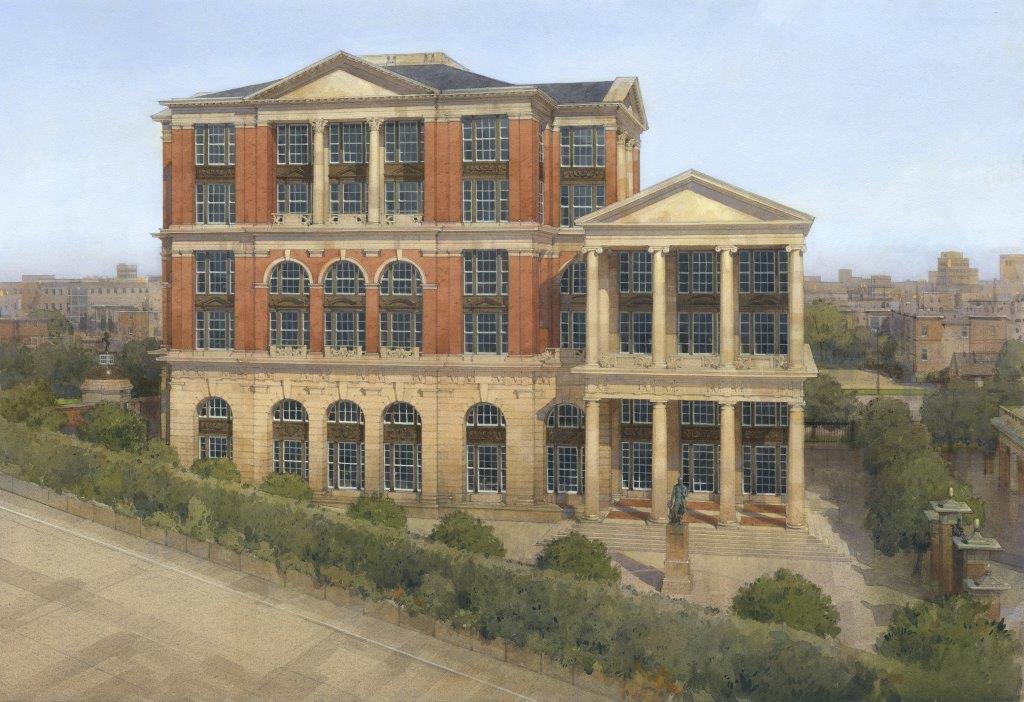 ByCCarlisle's tweet photo. A first look at the final building at Old Parkland campus in Dallas: https://t.co/NFAXKVU7nL @DallasBizNews #CRE #Dallas #OldParkland https://t.co/ayLVB8PGdF
