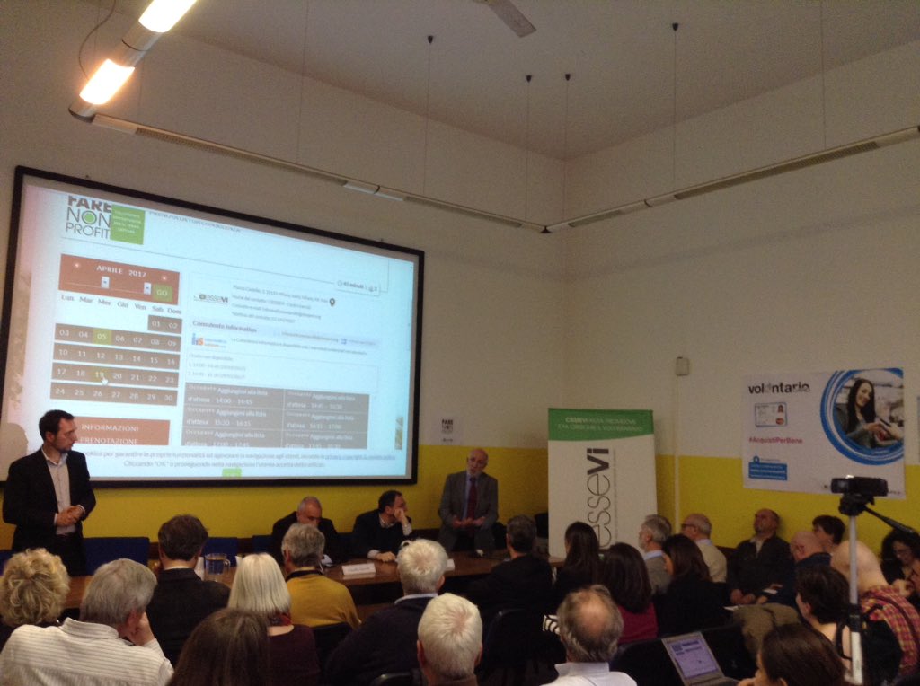 Farenonprofit's tweet photo. Informatica per il non profit è nata per rendere accessibili a tutte le associazioni le potenzialità del #digitale. #innovation #29marzo https://t.co/FqRARAKldw