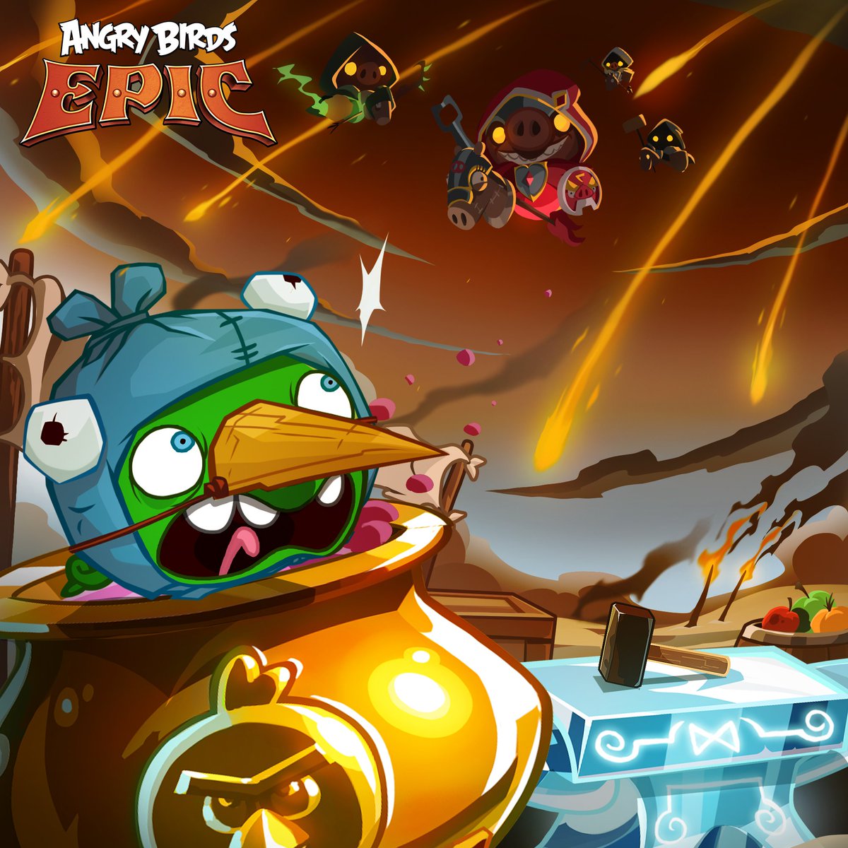 Angry Birds Epic hogrider picture change