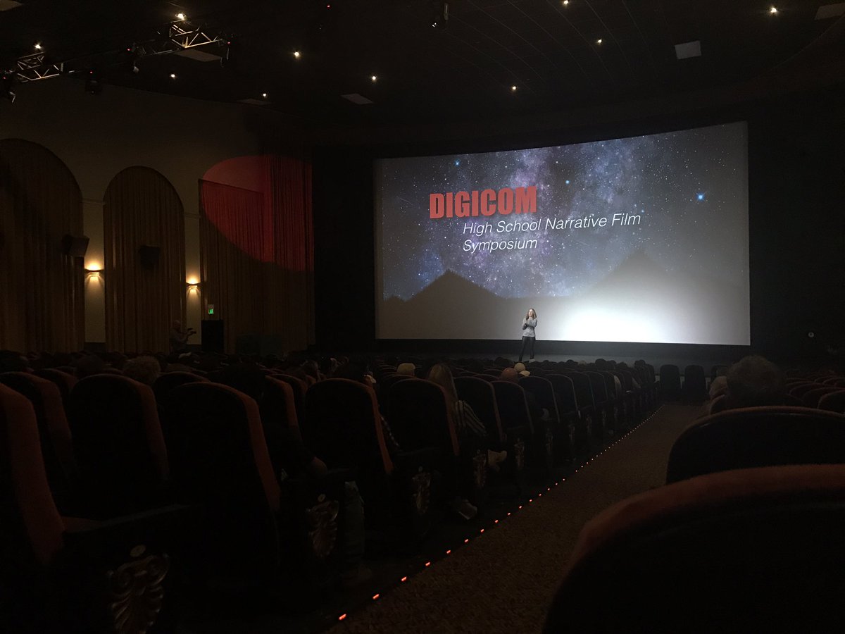 DIGICOMLearning's tweet image. We&apos;re at the Camelot theater in Palm Springs with 11 different high schools from the Coachella Valley for our Symposium! #digicomlearning