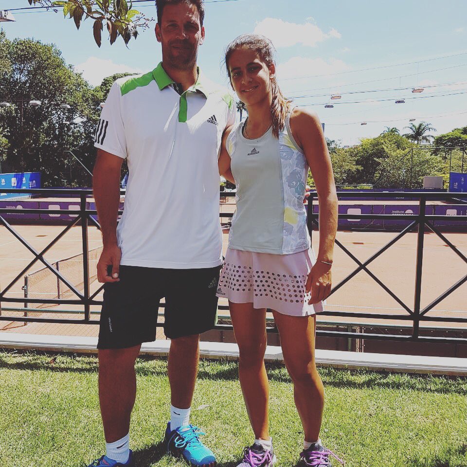TANDILTENIS1's tweet photo. Gran victoria de Lourdes Carle en el Future de Campinas donde ya está en los QF ¡Vamos Lourdes! https://t.co/9ieB3kahbW