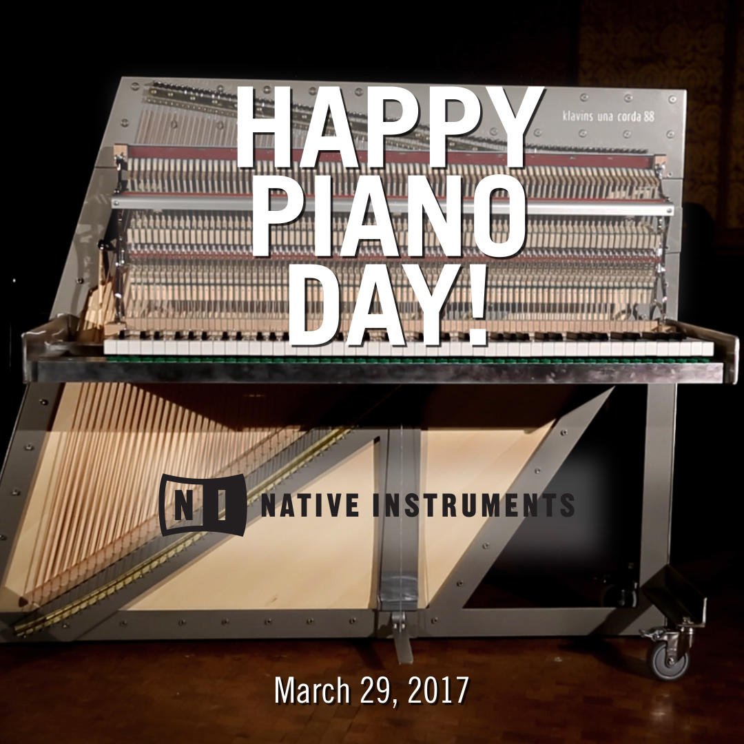 NI_News's tweet photo. Celebrating all the piano composers, performers, players, tuners, builders, and—of course—listeners. #PianoDay2017 https://t.co/jrLknlppAK
