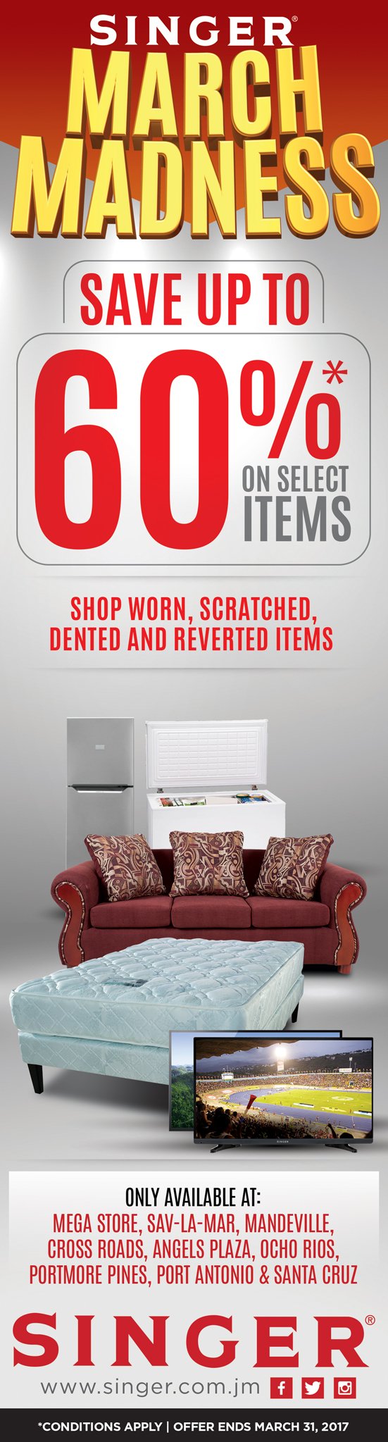 Singer 2024 mega furniture