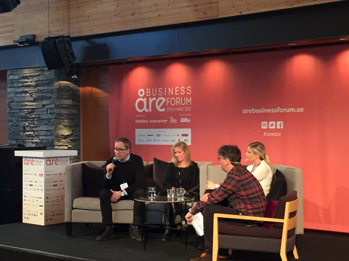 House be on stage again with Malin at #diös and Jakob <a href="/getwideideas/">Wide Ideas</a> about the biz future in Åre with remote meeting possibilities #housebe
