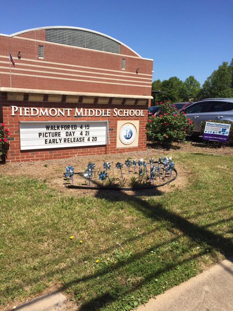 Gearing up for CAPM! April 1st here we come! #passthepinwheel #cmspinwheel