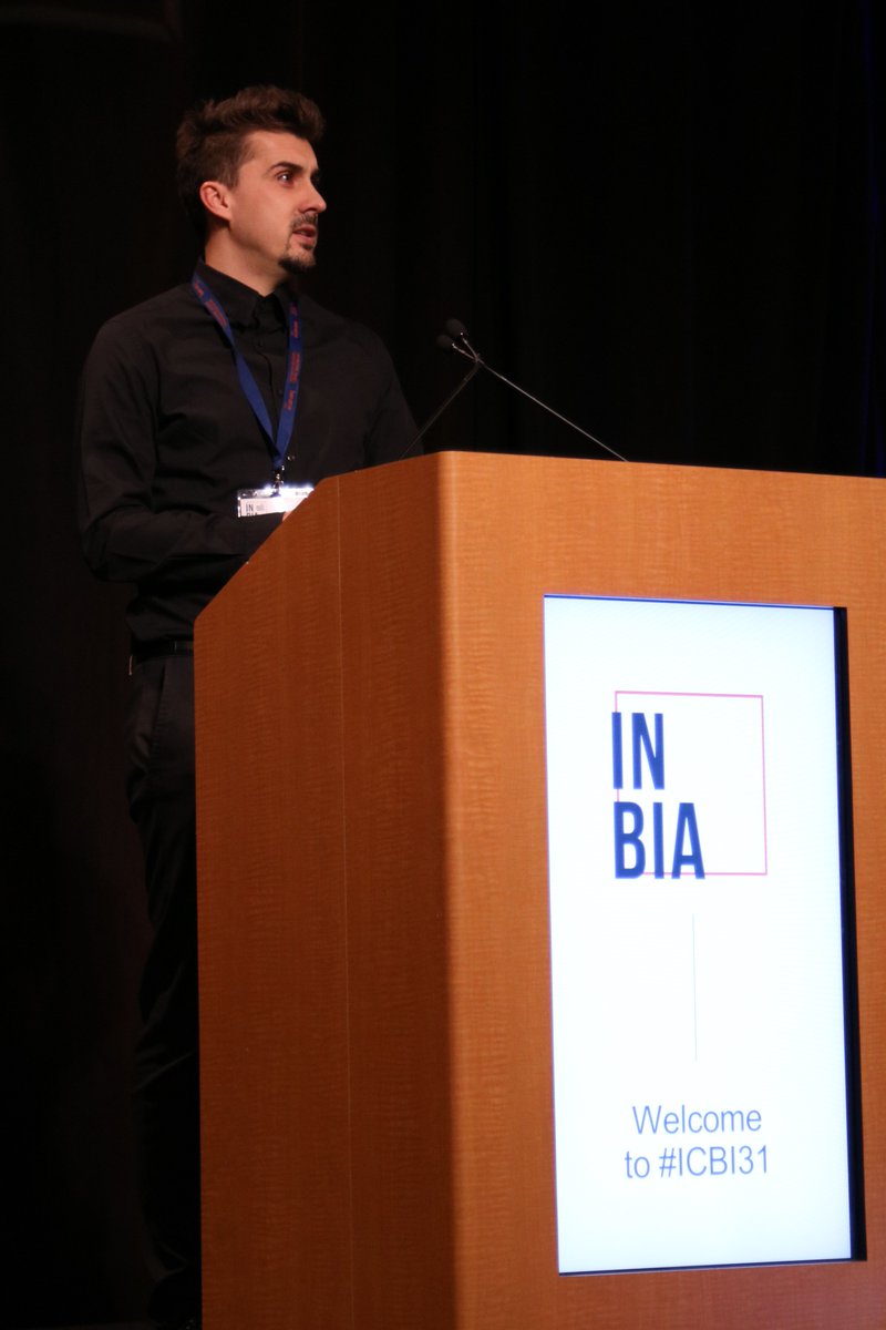 TheInBIA's tweet photo. And the winner is... @karlokukec! Congrats and thanks for participating. 🎉🎉 #ICBI31 #InBIAIgnitePitchCompetition https://t.co/TGSwXBF74t