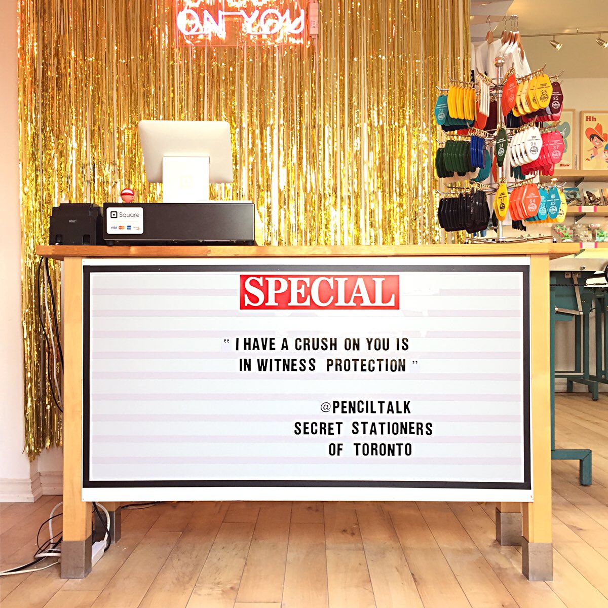 SmittenKittenCA's tweet photo. We're hard to find, but worth the trip πππ Thanks for the awesome review @penciltalk! π #hiddenstores #secretshops #toronto #libertyvillage https://t.co/j5iPfcTVkW