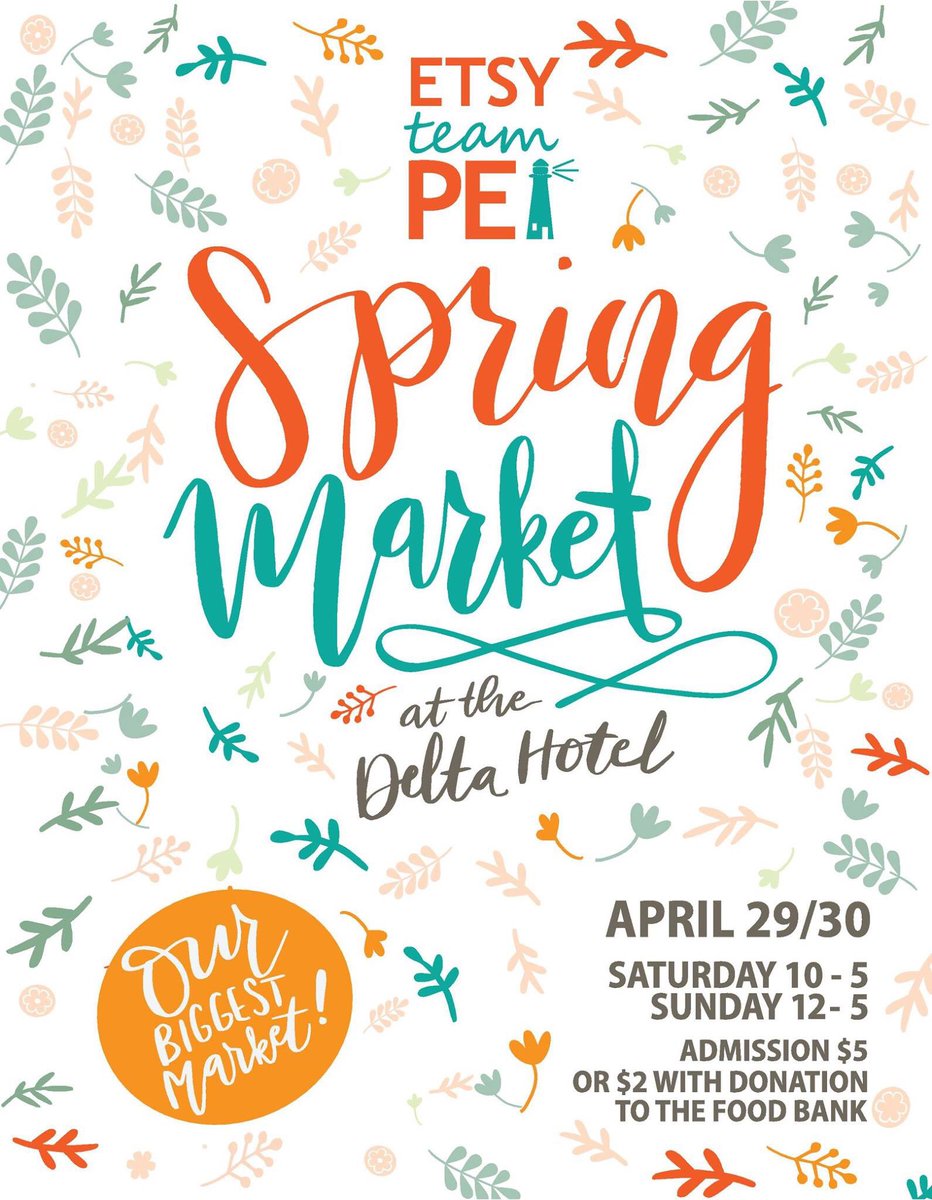 Our biggest market yet starts 1 month from today at <a href="/DeltaPEI/">Delta Prince Edward</a>! Over 90 local @EtsyCA + <a href="/maritimemakers/">Maritime Makers</a> sellers. RSVP facebook.com/events/1646931…