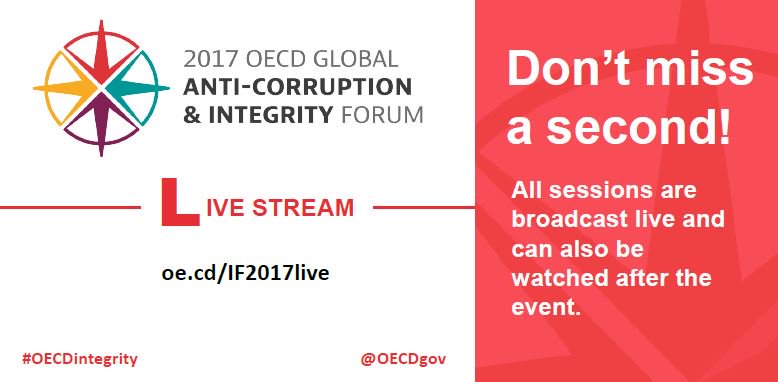 OECDgov's tweet photo. Don't miss a second of the #OECDintegrity Forum - 📺 Watch all sessions live https://t.co/tIwgt1cpKX https://t.co/SV8B3iVxYa