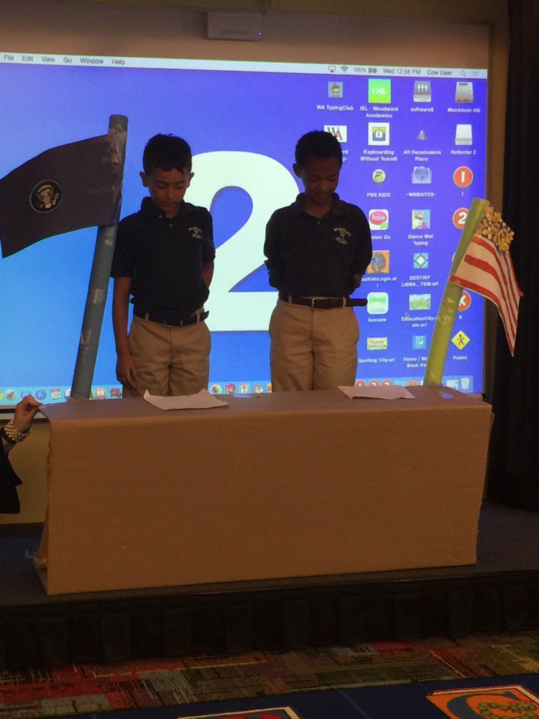 EricMitchellPC's tweet photo. This group decided to tell about President Jimmy Carter and wanted to create a model of his Oval Office desk. https://t.co/082n8GQZED