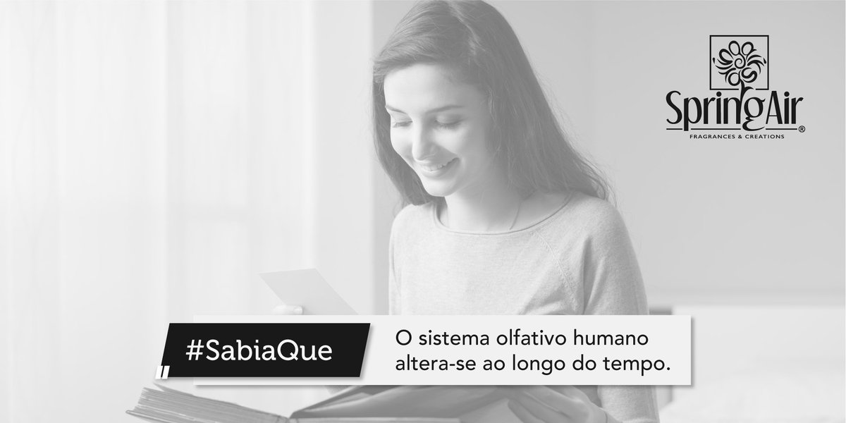 SpringairPT's tweet image. O sistema #olfativo altera-se ao longo do tempo e começa a ter dificuldades para detetar odores bons e maus que não sejam muito fortes.