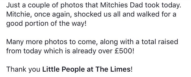 Miles For Mitchie tweet media