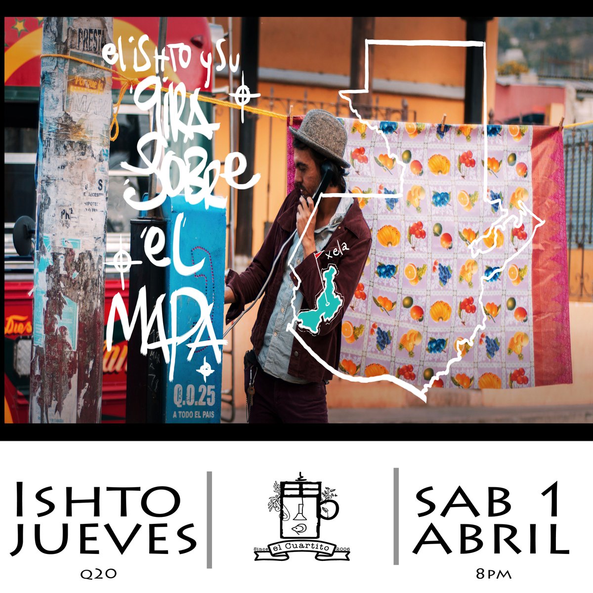 ElCuartitoCafe's tweet photo. Apoya la música independiente! Entradas a la venta para ver 2 bandas GUATEMALTECAS increibles!! @ishtoJUEVEZ &amp; #TheAnimalCookies Sáb 1/4 Q20 https://t.co/yvROlKymhc
