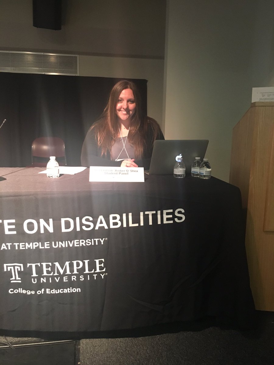 TUCollab's tweet photo. Go Go Amber! Moderating the student panel at the #DisChange17 like a champ! https://t.co/DVTiKY4eir