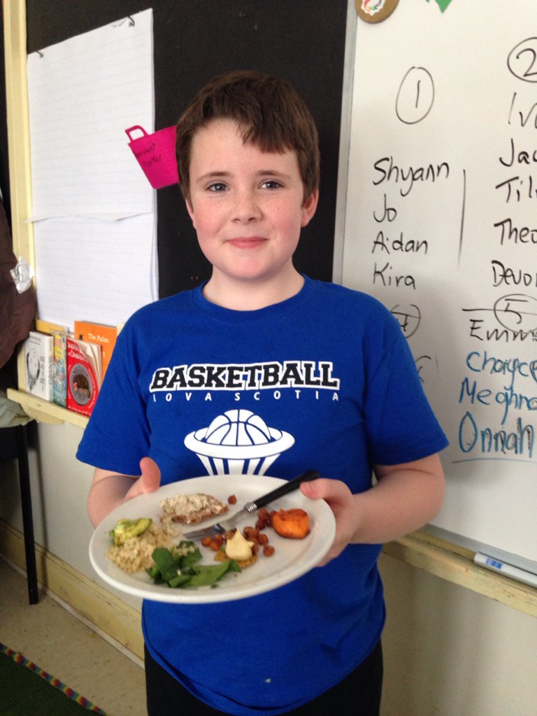 stcatschool's tweet photo. Trying new foods in grade 5/6 Zwicker- essential nutrients. Happy Nutrition Month. #NSschooleats https://t.co/JGRoMIKlH3