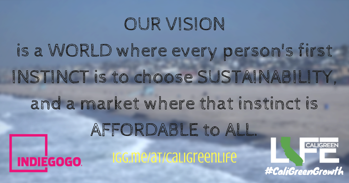 CaliGreenLife's tweet photo. Time is running out on our #Indiegogo campaign. Help us build a #legacy! Contribute today! #gogreen #vision https://t.co/lbzKzU39ws https://t.co/QkTpUaqsVf