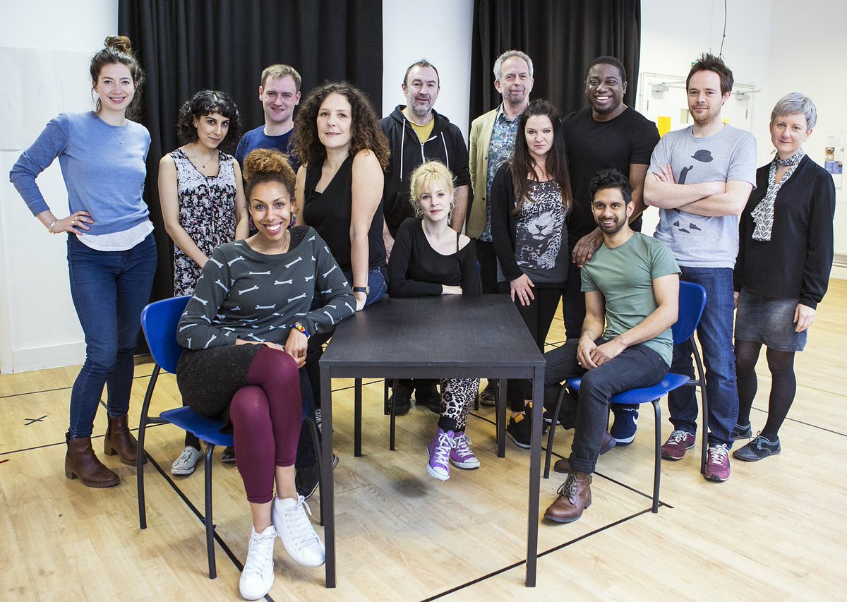 CardboardCitz's tweet photo. Tonight the #HomeTruths Company is @BunkerTheatreUK for the 1st time to see @run_theplay. We'll be there from 17 Apr https://t.co/l07u91OcIV https://t.co/DU51hKj9Yy