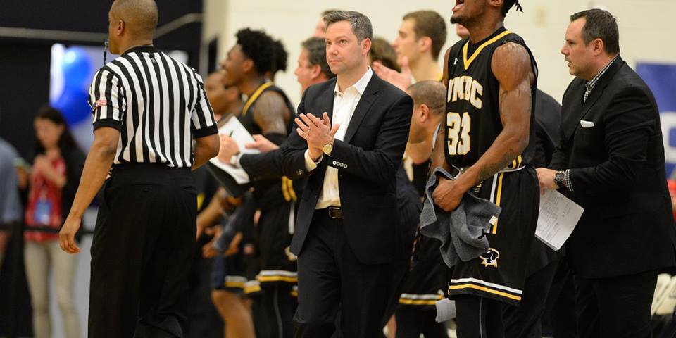 Congrats to <a href="/UMBC_MBB/">UMBC Men's Basketball</a>'s <a href="/Coachryanodom/">Ryan Odom</a> on being named a finalist for the Skip Prosser Man of the Year Award!