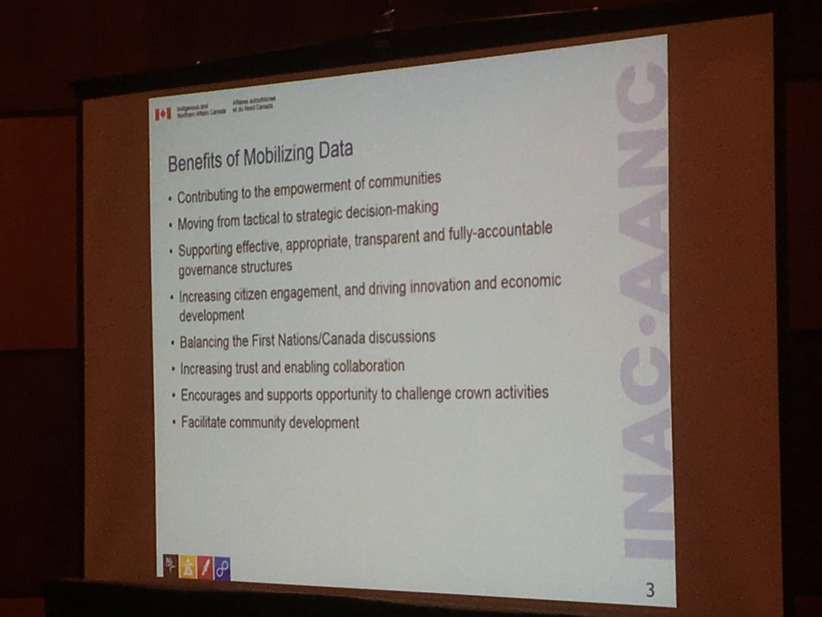 fnigc's tweet photo. Jonathan Plante (INAC) talks about the benefits to FN communities of mobilizing government data #FNDataGov https://t.co/xo4VyDGsVo