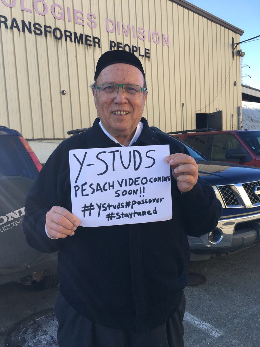 YStudsACappella's tweet photo. Even Rav Bina is excited for our video!
#netiv https://t.co/20Lv1vTBk9