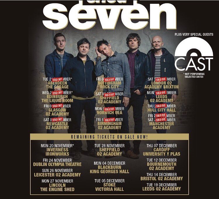 Davemc09David's tweet photo. @shedseven @castofficial #soldoutshows 👍🏻 https://t.co/dqMJzYdQIK