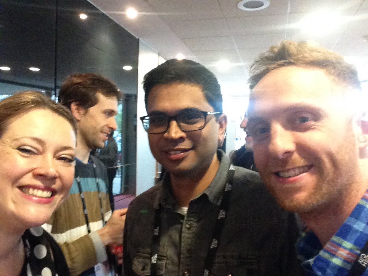 UOS_IWIC's tweet photo. #IWIC #selfie @hadensworld @msujith at #technation2017 #cambridgesciencepark https://t.co/fYTCaQPgrK
