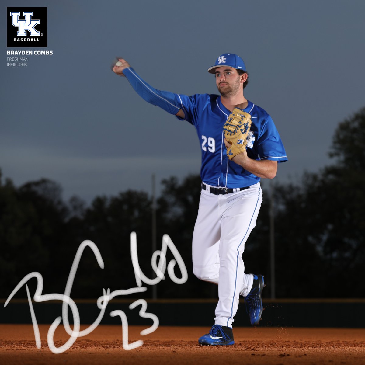 #WildcatWednesday: Brayden Combs (#23, Fr., IF, Fort Mitchell, Ky., <a href="/BraydenCombs/">Brayden Combs</a>) #WeAreUK #knowyourcats
