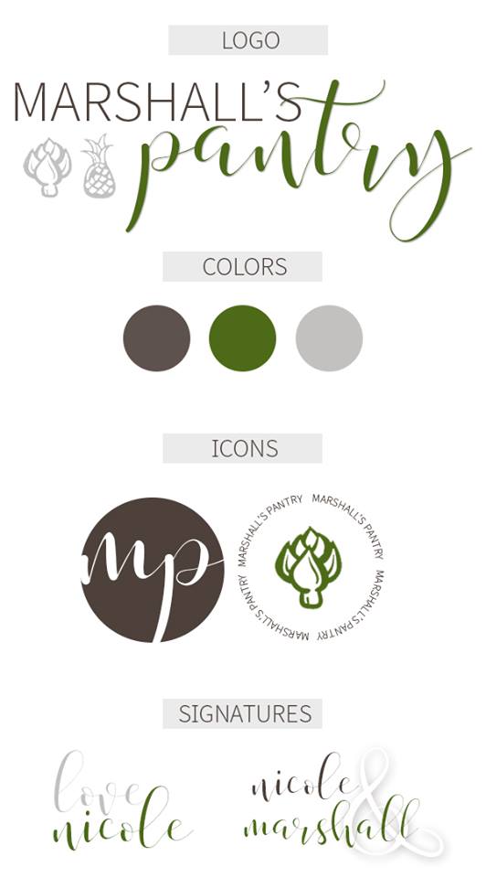 Just finishing up a fun project for our newest client! Here's a sneak preview of this food blog's branding. 
#marshallspantry #foodie #paleo