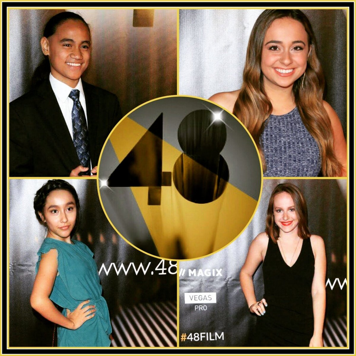 RedWalkTalentPR's tweet photo. Clients #SiakiSii #PaigeLindgren #GisellCastillo &amp; #MandalynnCarlson were honored to be invited to #48Film Festival Awards at DGA. https://t.co/DNVvlBj3ii