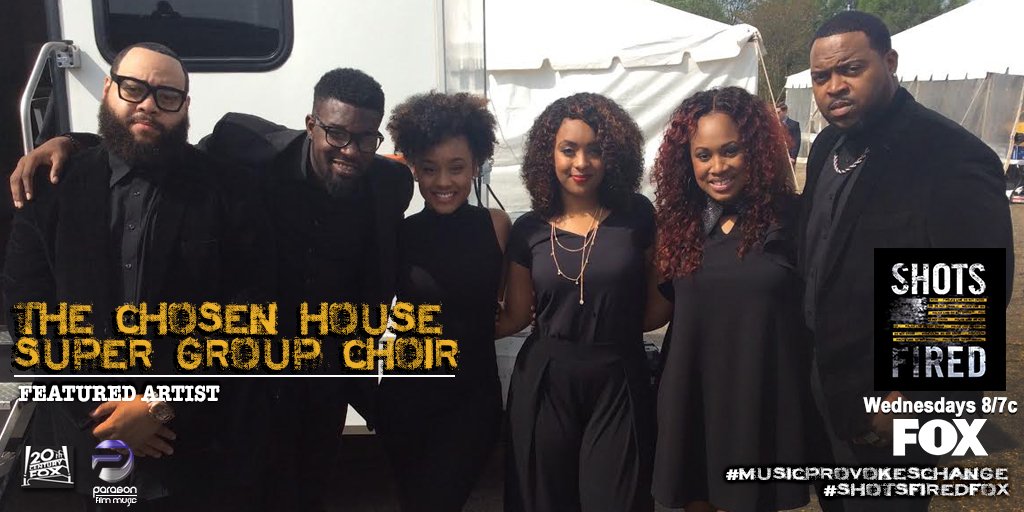 Live tweet tonight during the broadcast. 
Use #ShotsFired &amp; kick it with Cast, Music team, and Producers. 
Wednesday, 8:00 pm /7:00 CT.  Fox