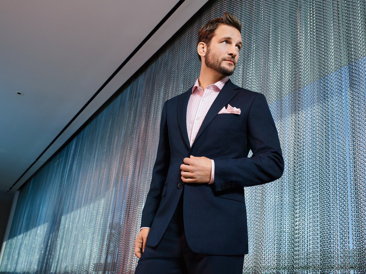 Men's Wearhouse Suits Quality Strong Suit Blue Extreme Slim Fit Suit