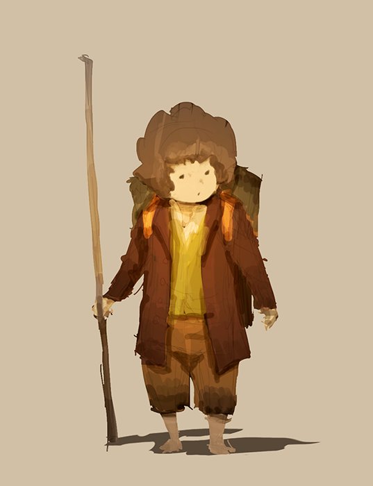 #nonacube #sketch #hobbit