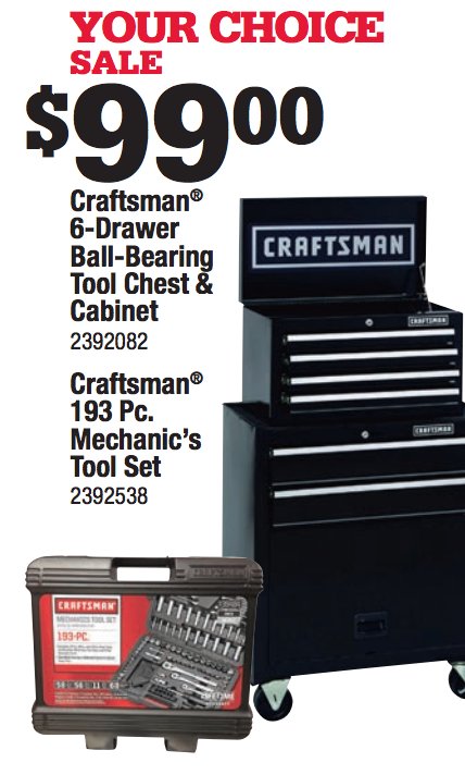 برچسب Craftsman 6 Drawer Tool Chest در توییتر